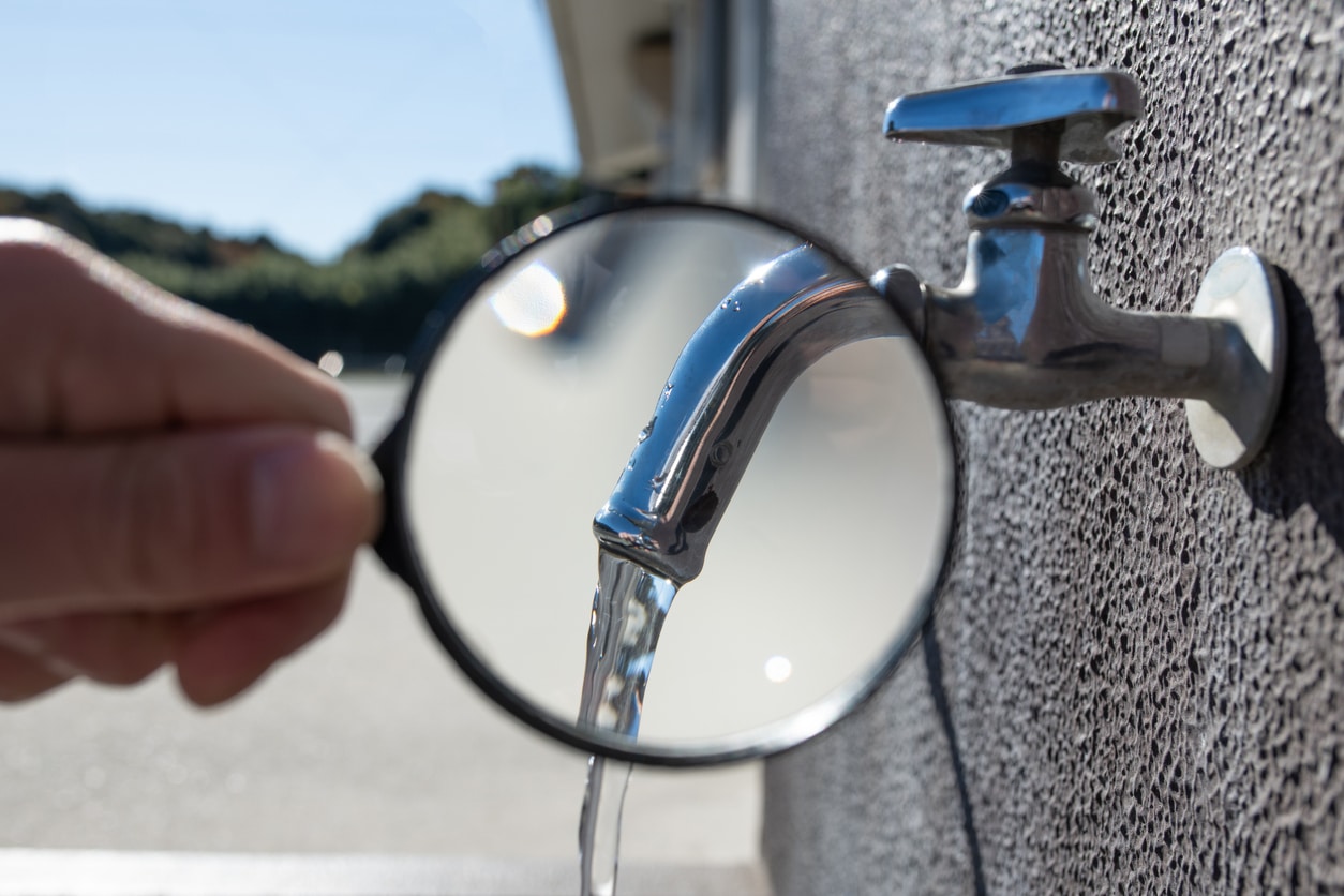 Tap water test image